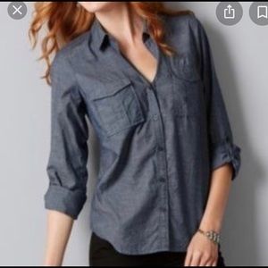 Loft camp shirt with button front and pockets dive XSP